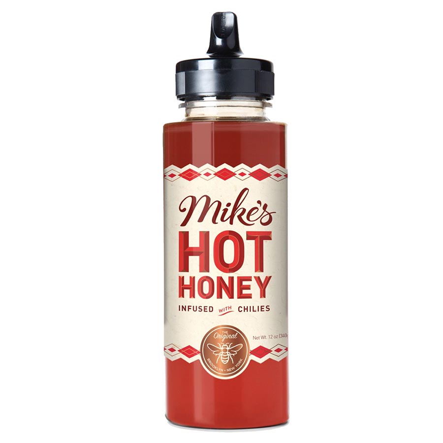 Mike S Hot Spicy Honey Infused With Chilies 12 Fl Oz 340g 865372000009
